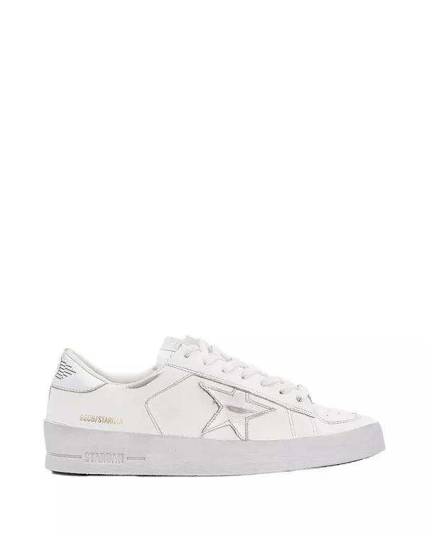 Golden Goose Sneakers - White Front Lace-Up Sneakers - Gr. 36 (EU) - in Weiß - für Damen