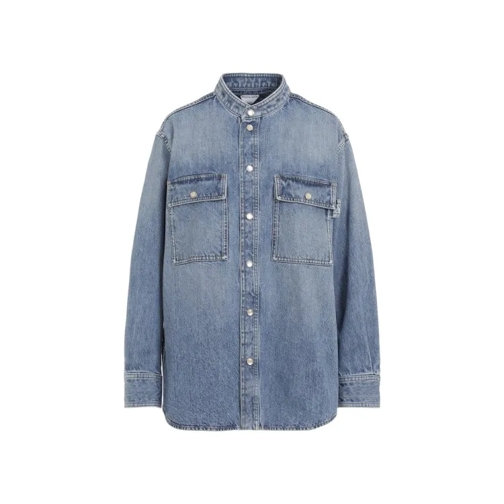 Bottega Veneta Vintage Denim Shirt Blue 