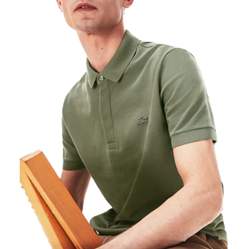 Lacoste Polo Short Sleeve Polo Groen met Groen logo mehrfarbig (Image 2)