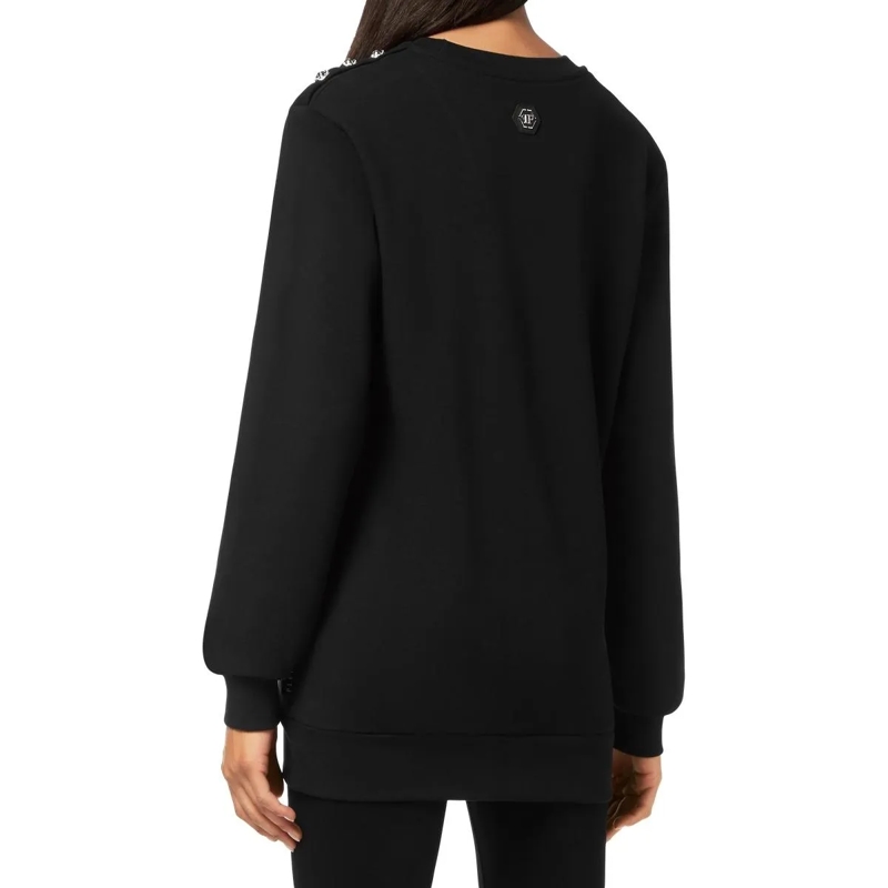 Philipp Plein Sweatshirt Sweatshirt Skull schwarz(Image 4)