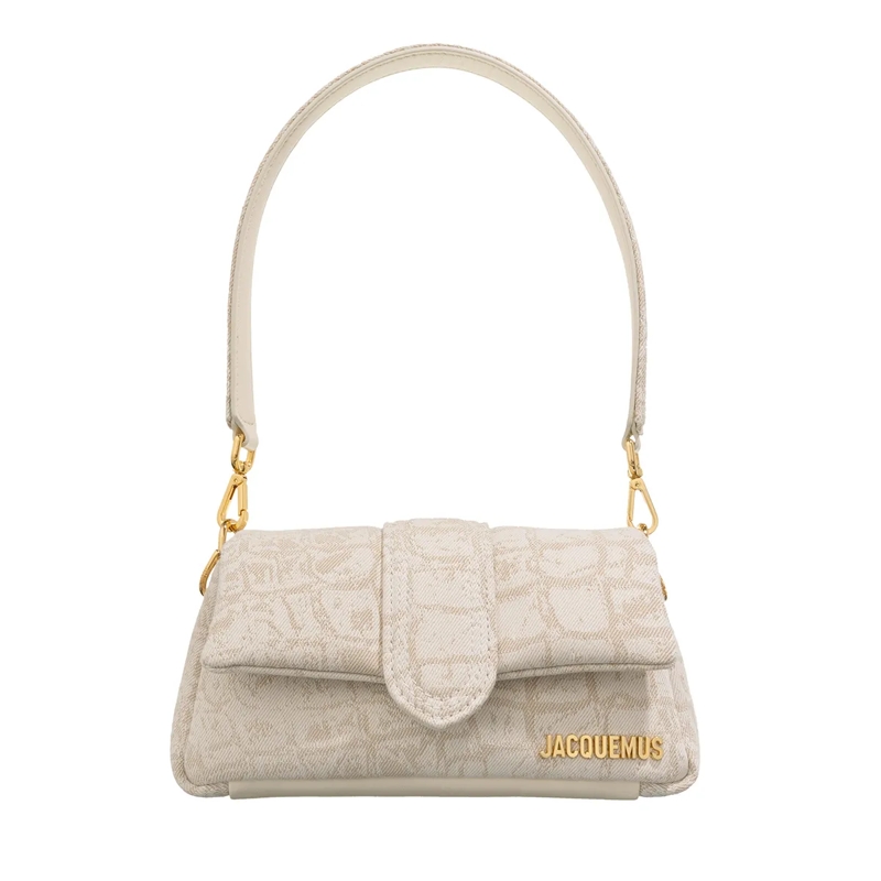 Jacquemus Crossbody Bag Le Grand Bambino Croco Beige