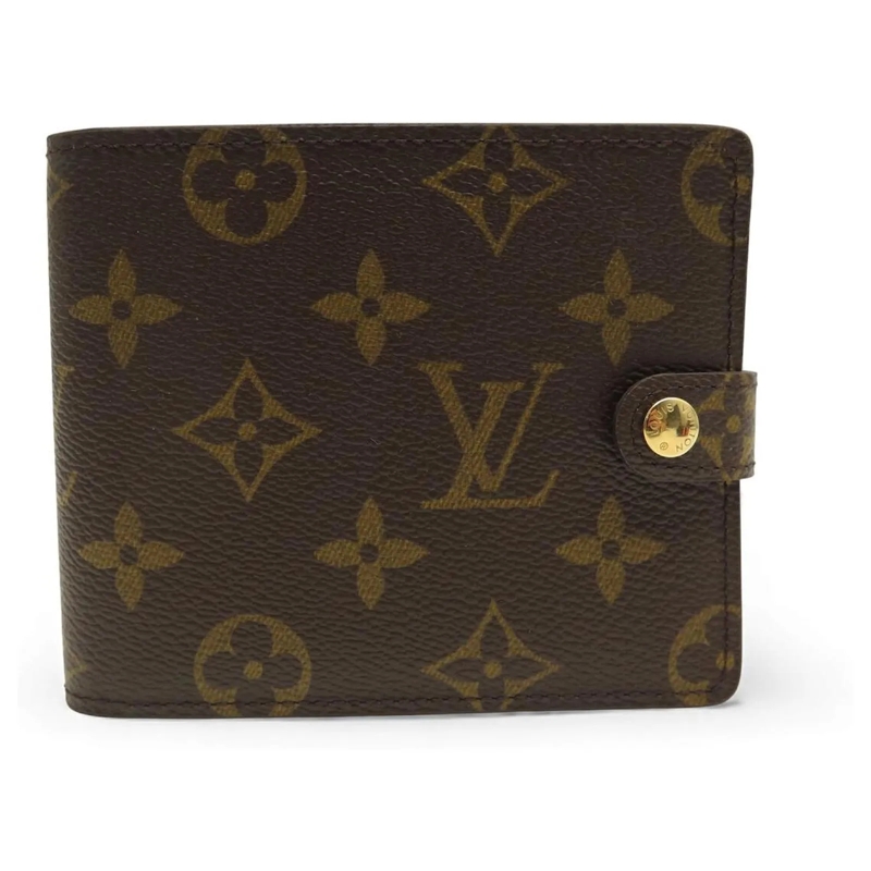 Louis Vuitton Geldbörse NEUES LOUIS VUITTON NOTIZBUCH M60110 MONOGRAMM CAN braun