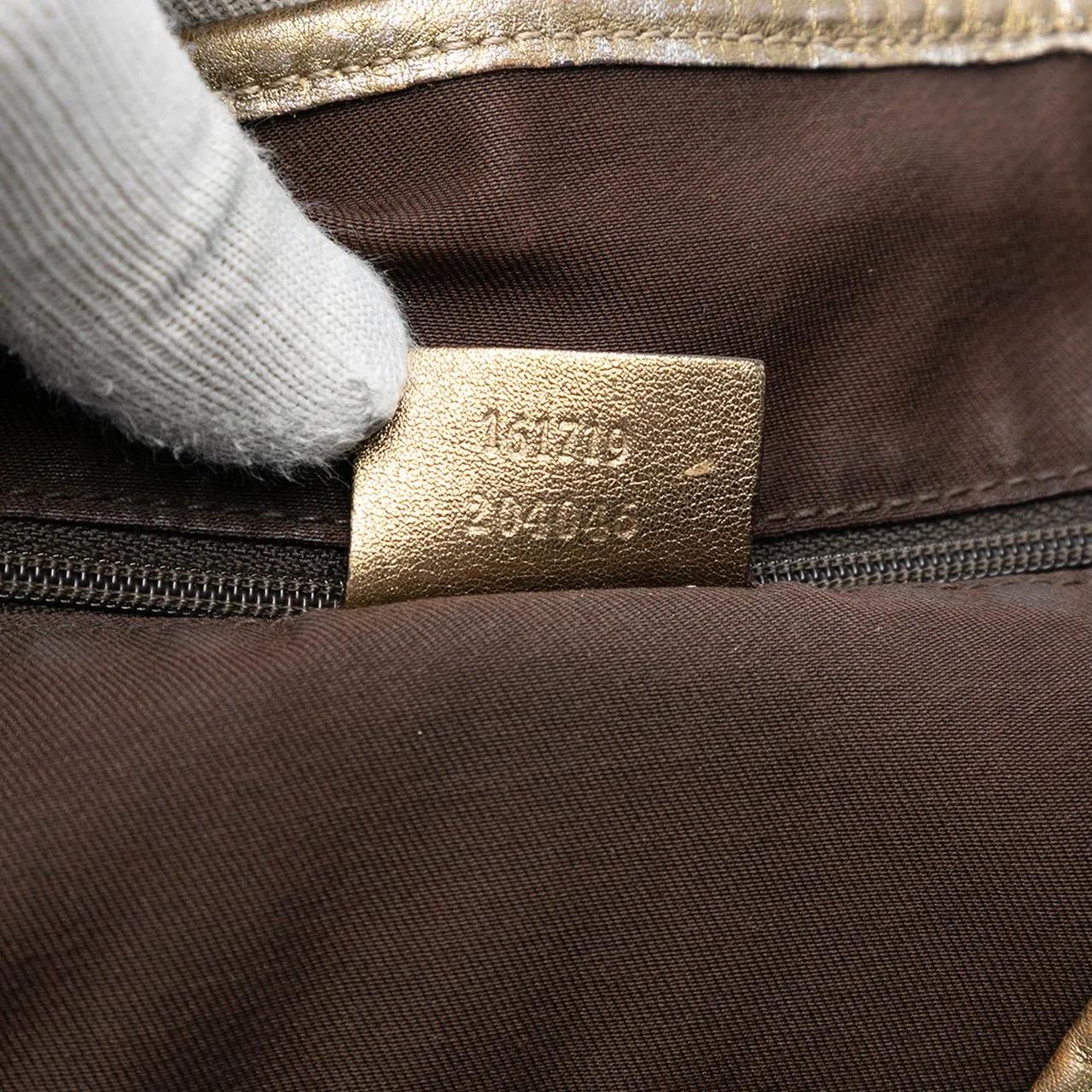 Thumbnail - Gucci Shopper - GG Satin Princy Tote - Gr. unisize - in Gold - für Damen