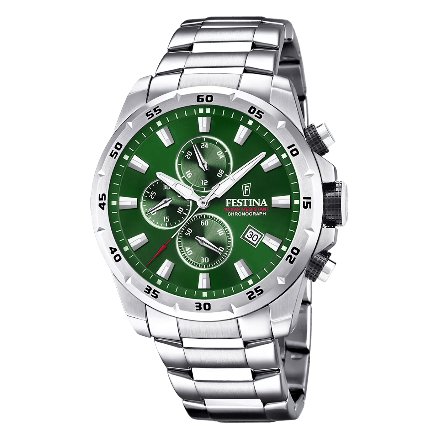 Festina Uhren - Festina Chrono Sport herren Uhr Silber F20463-3 - Gr. unisize - in Silber - für Damen