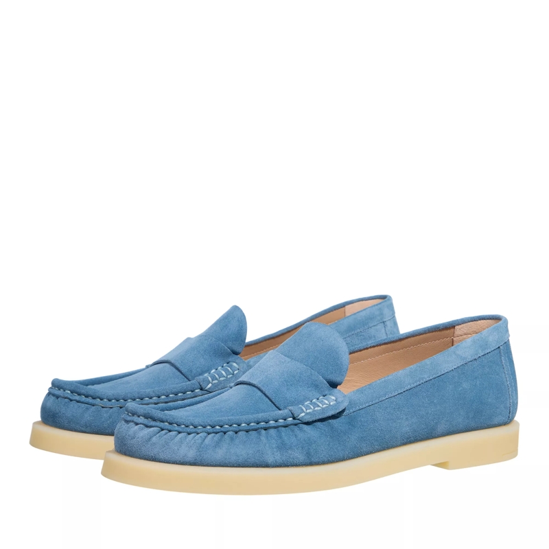 Stuart Weitzman Loafer Blake Loafer Blue Steel/Cream