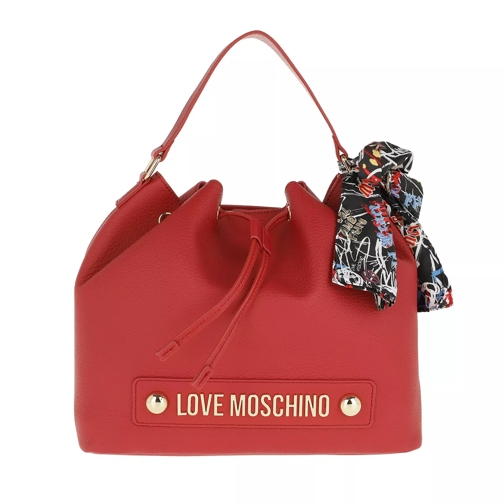 Love Moschino Bonded Backpack Rosso Zaino
