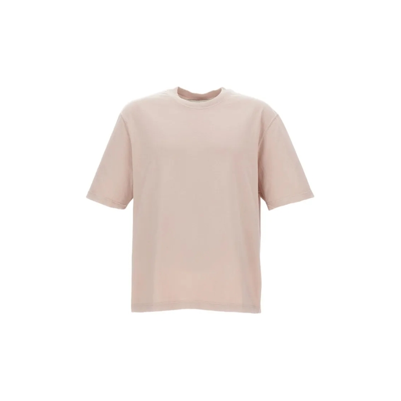 Golden Goose T-shirt T-Shirt Relaxed Fit Logo Patch Neutrals