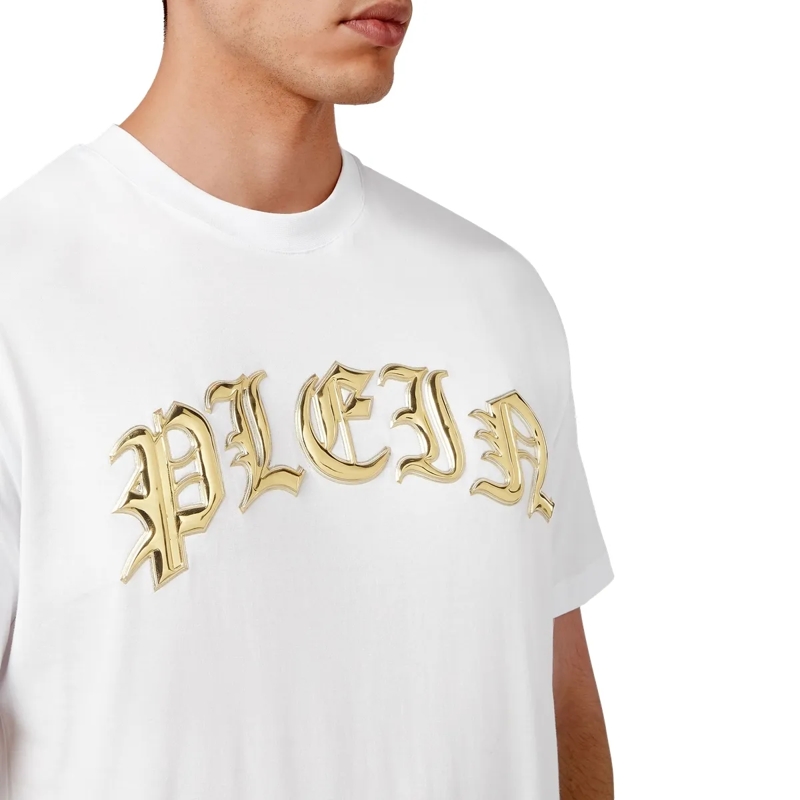 Philipp Plein T-Shirt T-Shirt Gothic Plein weiss(Image 6)