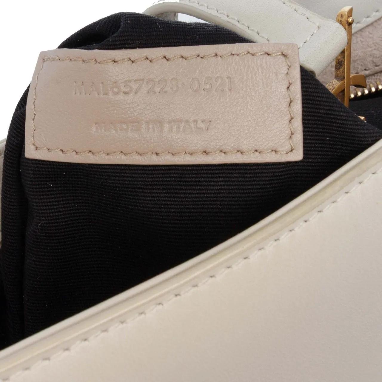 Thumbnail - Saint Laurent Hobo Bags - Leather Le 5 a 7 Shoulder Bag - Gr. unisize - in Weiß - für Damen