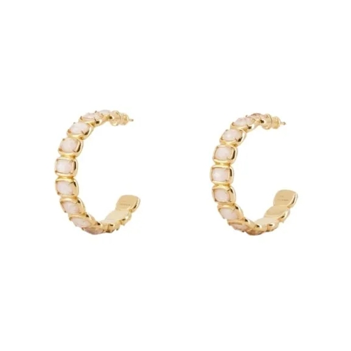 Ivi Medium Toy Earring - Gold Crystal - Or Gold Orecchini a bottone