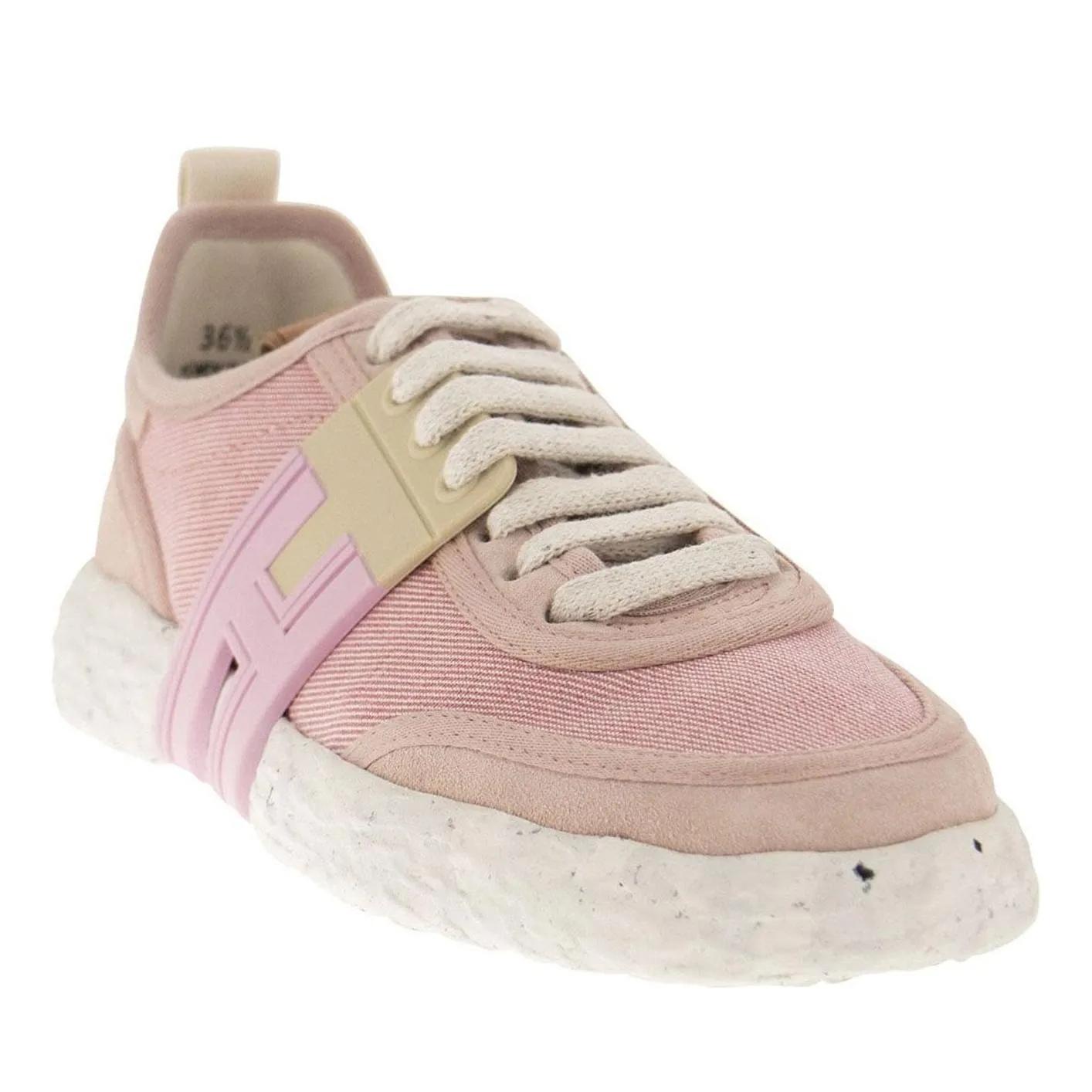 Thumbnail - Hogan Low-Top Sneaker - Sneakers Pink - Gr. 41 (EU) - in Gold - für Damen