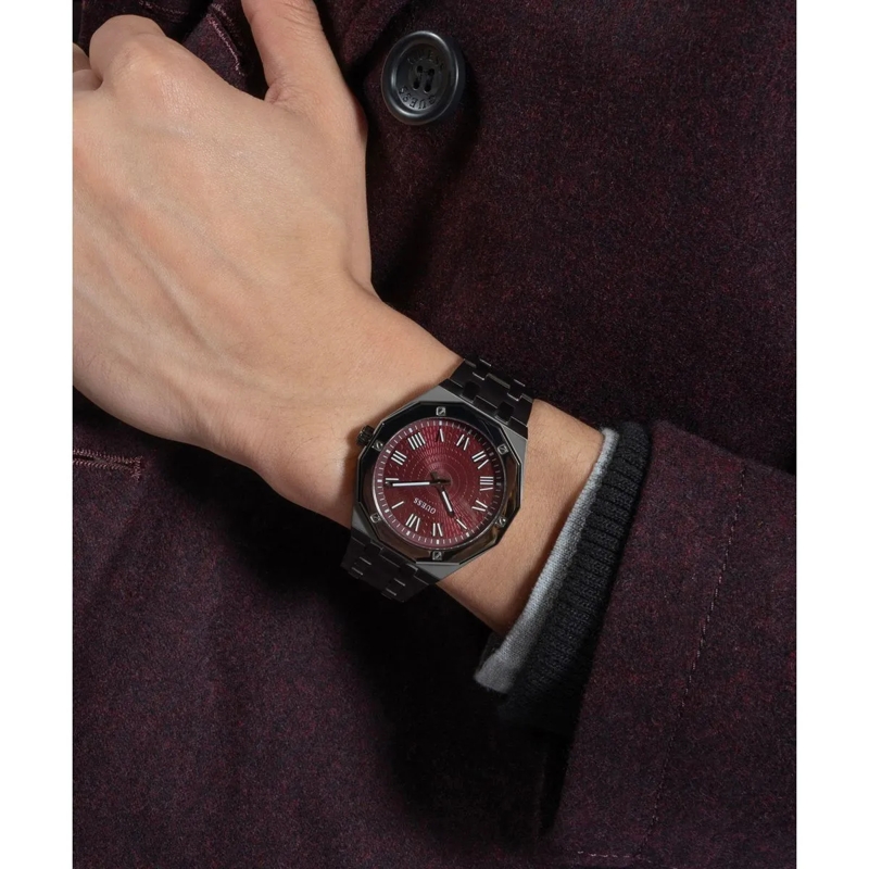 Guess Quarzuhr Quarz-Analoguhr Gd Asset grau(Image 4)