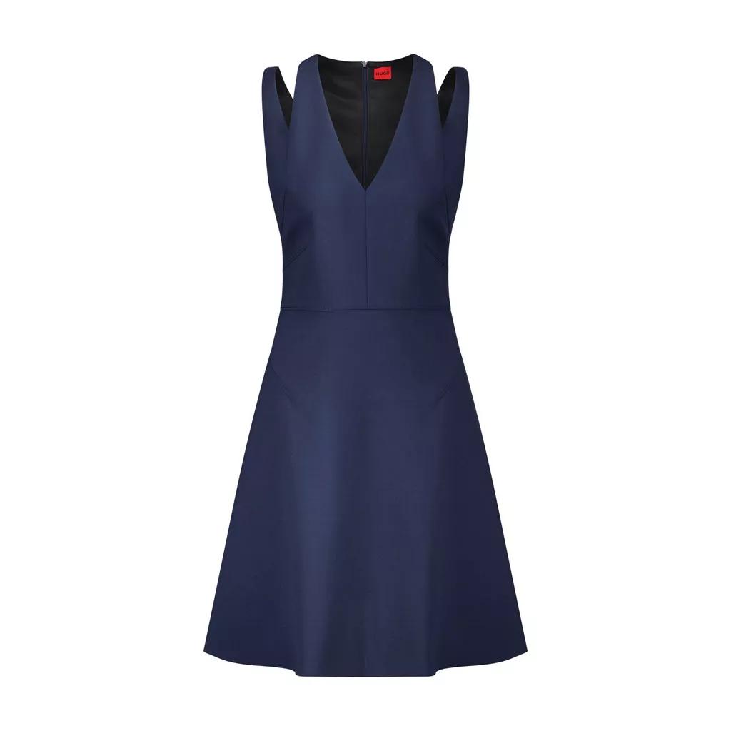 Hugo - Ärmelloses Kleid Karnina mit Cut Outs - Größe 34 - black