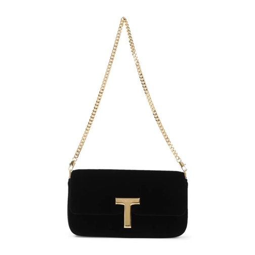 Tom Ford Black Mini Bag Black Axelremsväska