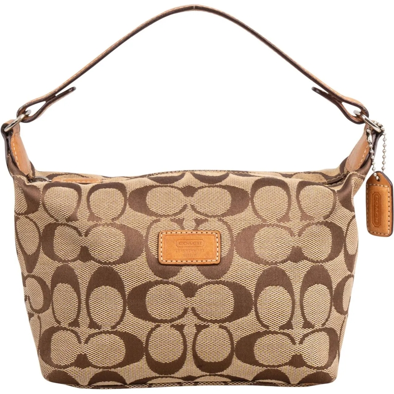 Coach Tote Coach Monogram Demi Mini Handbag braun