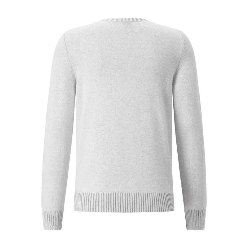 Gran Sasso Pull Pullover aus Woll-Kaschmir-Mix grau