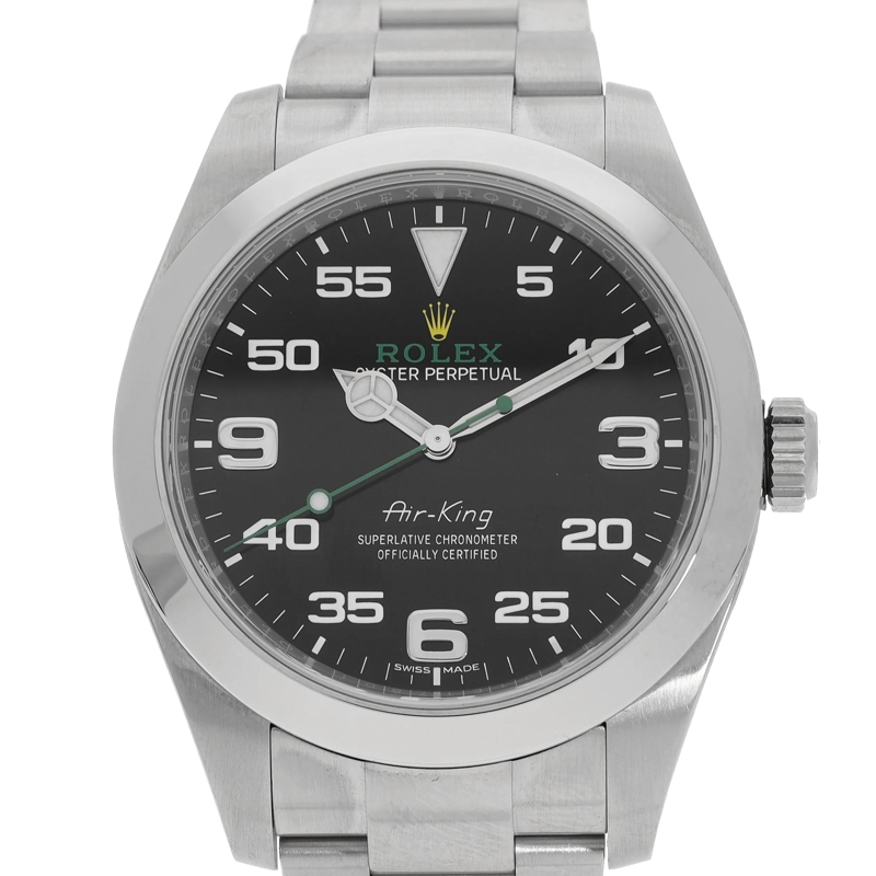 Rolex Montre automatique Air-King Schwarz