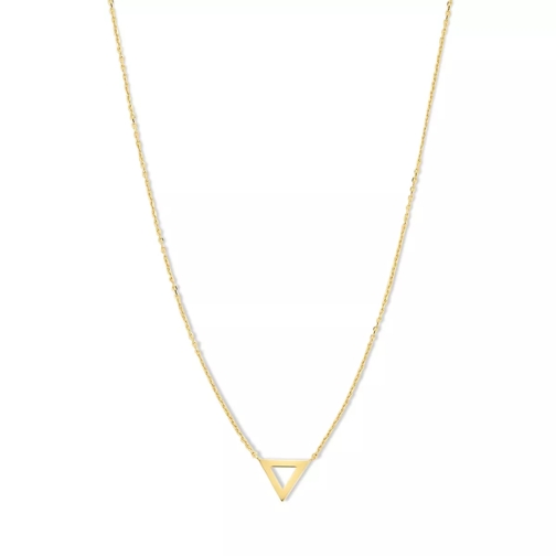 Isabel Bernard Monceau Fabienne 14 Karat Necklace With Triangle Gold Mittellange Halskette