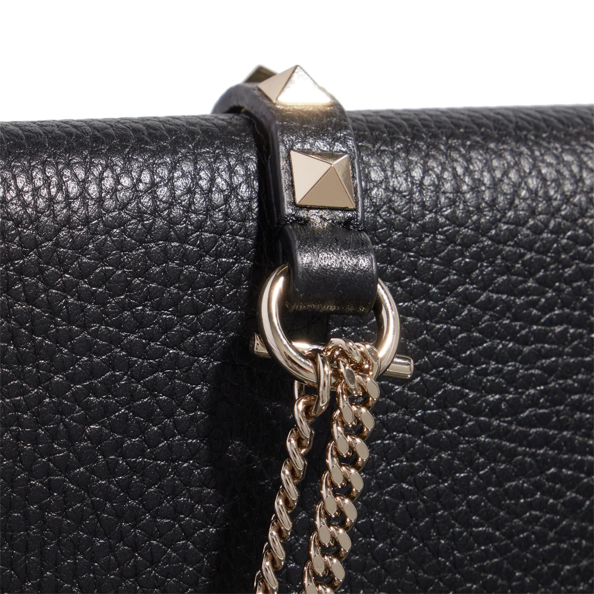 Thumbnail - Valentino Garavani Crossbody Bags - Rockstud Wallet W/Strap - Gr. unisize - in Schwarz - für Damen