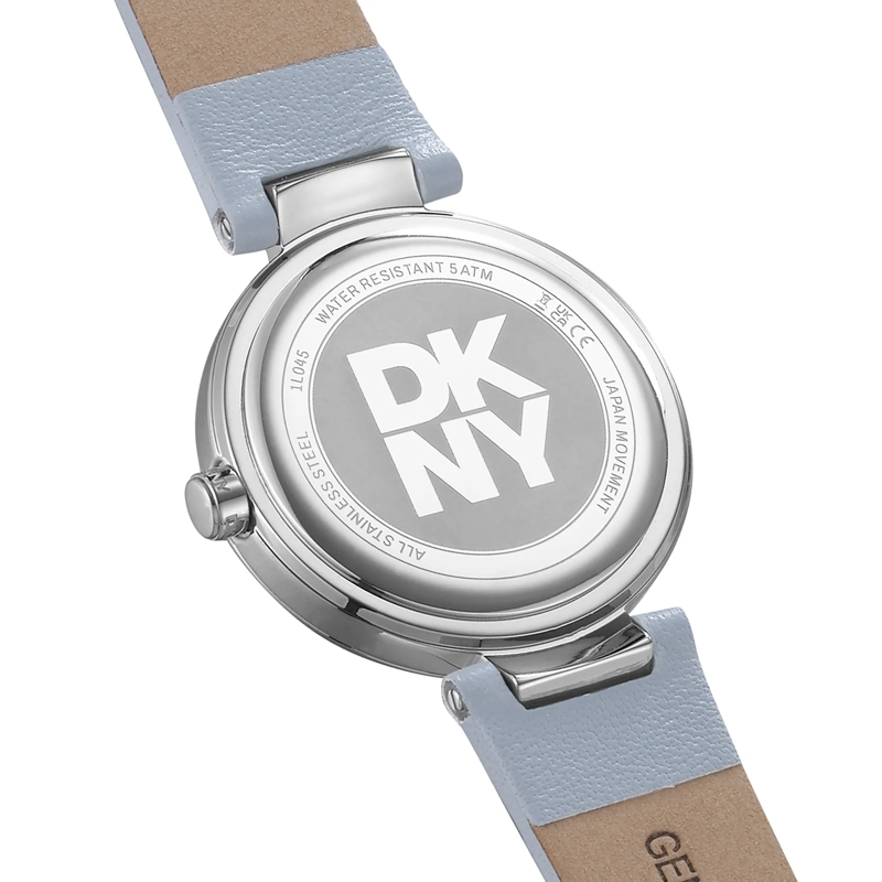 DKNY Automatikuhr Quarzuhr Downtown Midi blau(Image 4)