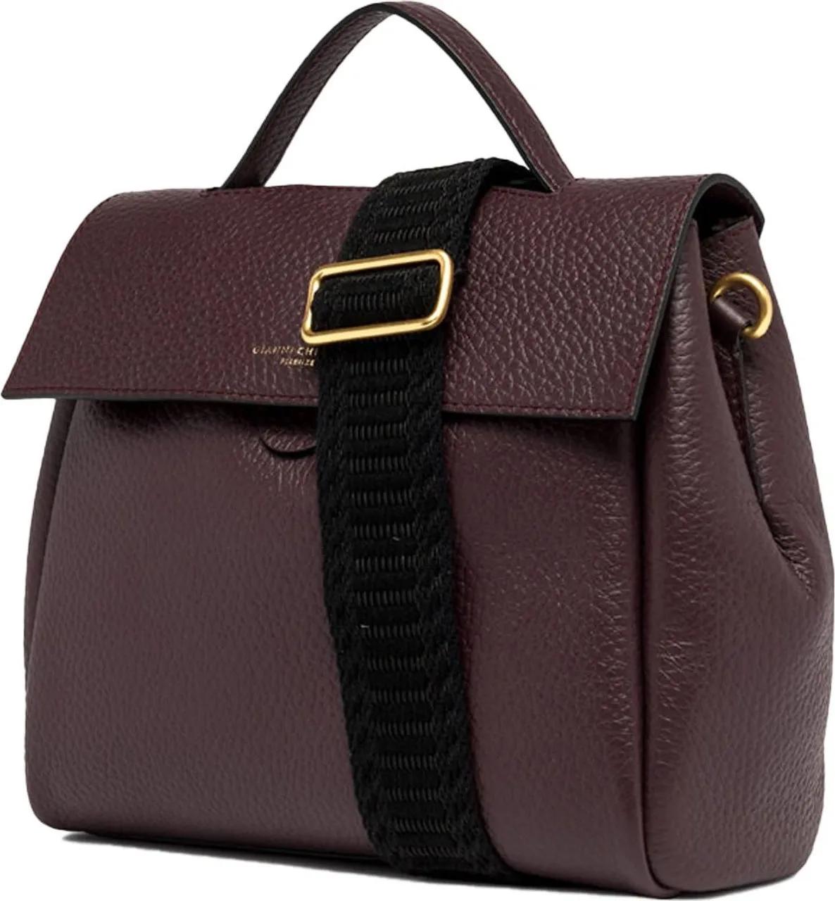 Gianni Chiarini Plum Clio Schoudertas Aw24 Brown Dames