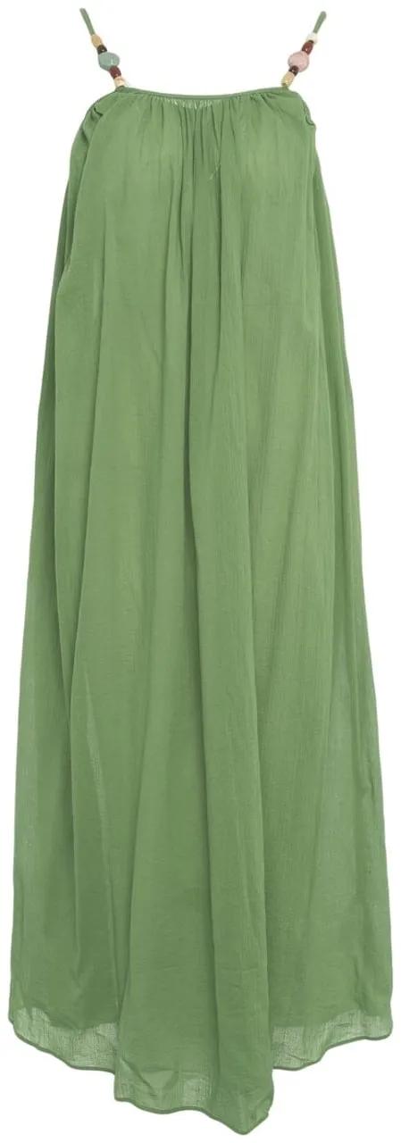 Love Stories - Maxi dress with beads 'Apricot' - Größe M - grün