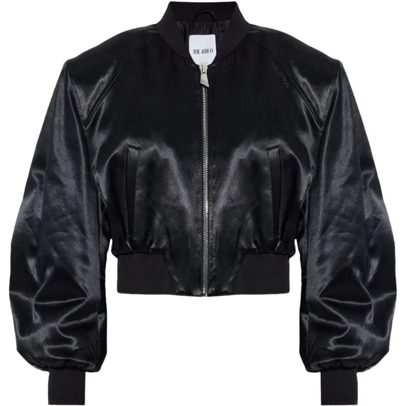 The Attico Veste de transition Coats Black schwarz