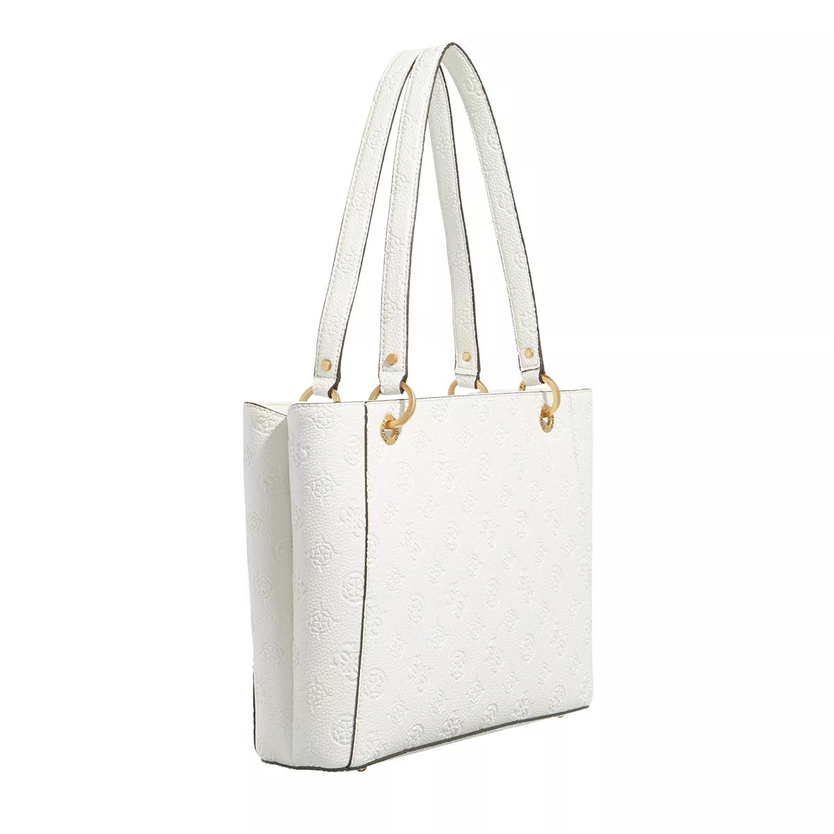Guess Shopping Bag Tote Izzy Peony White Dames