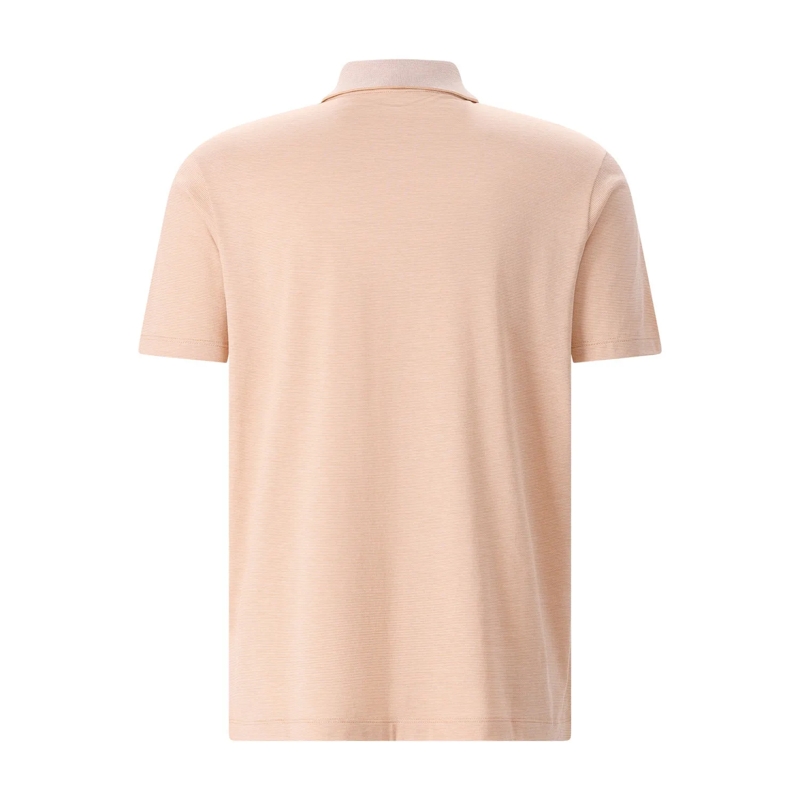 Paul & Shark Polohemd Poloshirt mit Seide orange(Image 3)