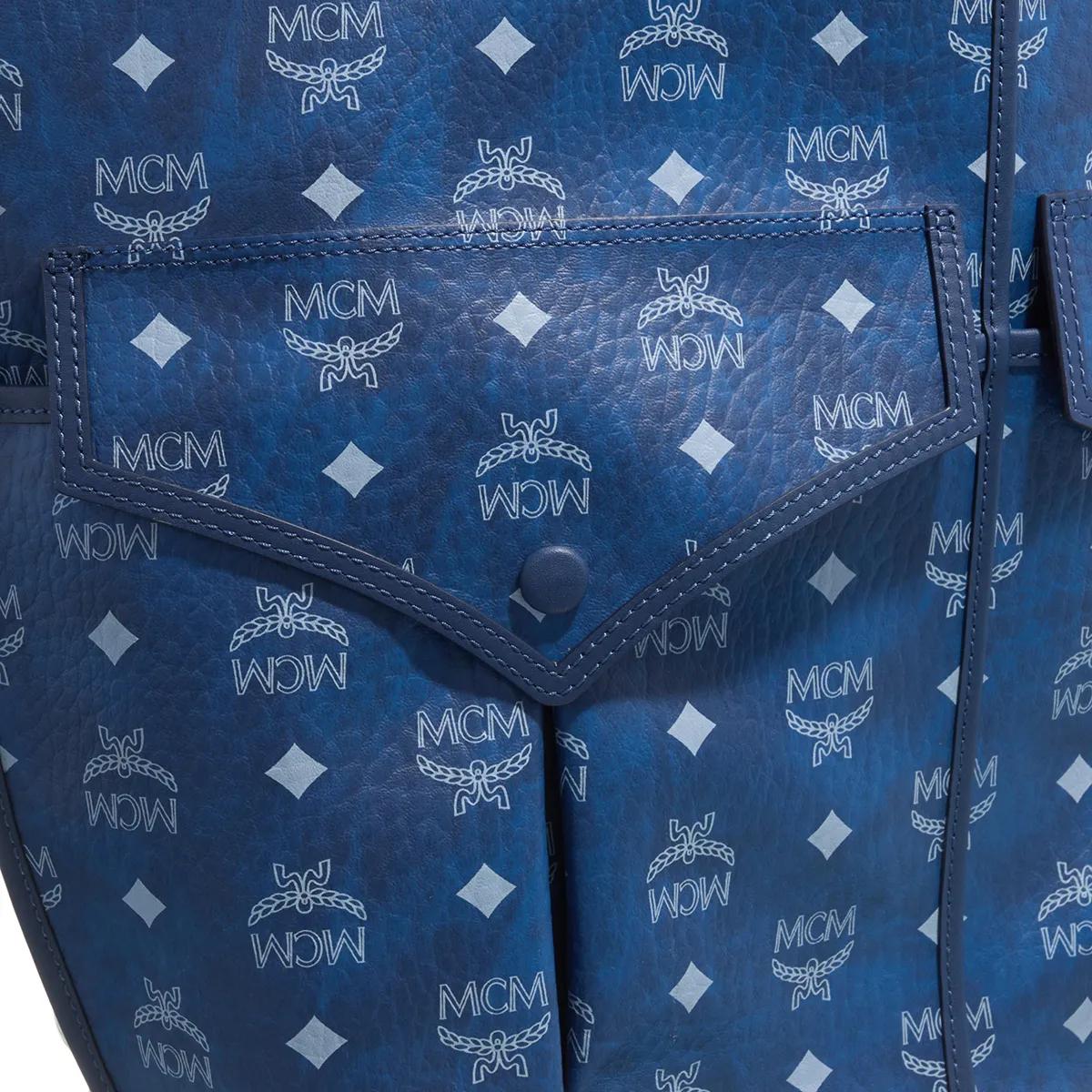 MCM Shoppers Aren Shopper Large in blauw