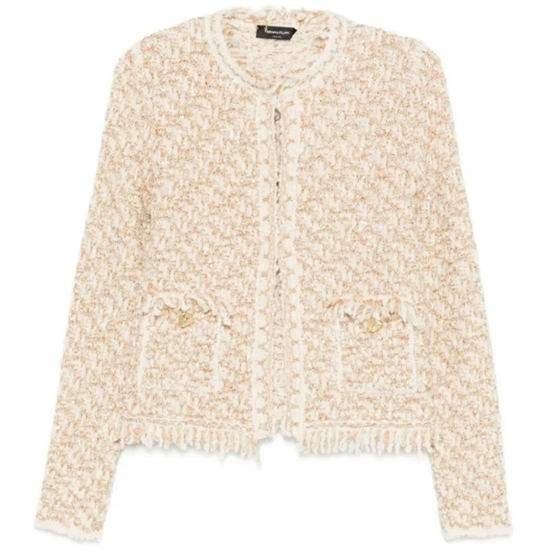 Fabiana Filippi Veste de transition Jackets Beige beige