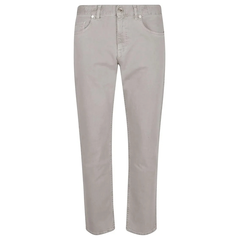 Eleventy Jeans Slim Fit Grey Denim Jeans Grey