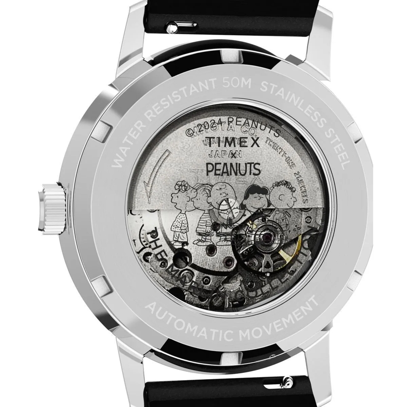 Timex Automatikuhr Automatische Uhr Marlin® Automatic X Peanuts Sketc schwarz (Image 5)