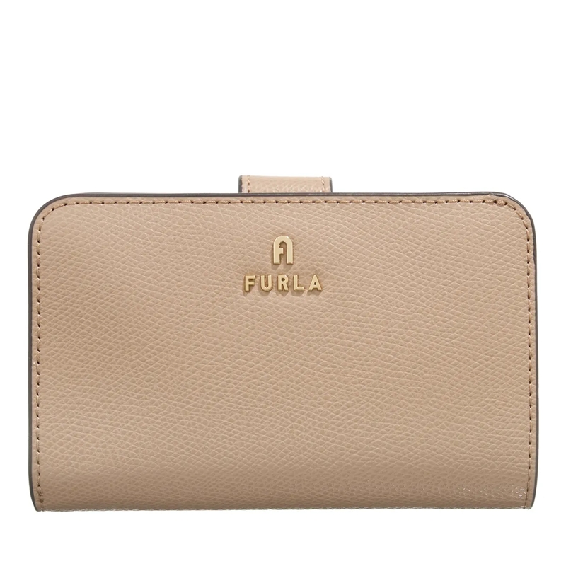 Furla Bi-Fold-Portemonnaie Furla Camelia M Compact Wallet Greige
