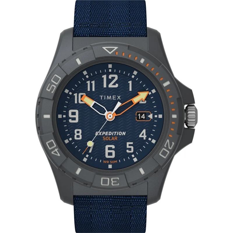 Timex Automatikuhr Quarz-Analoguhr Expedition North Freedive Ocean  R blau