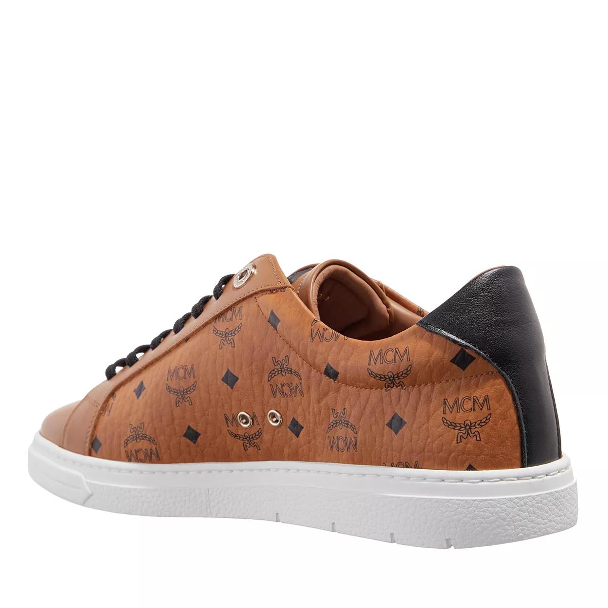 Mcm cognac discount sneakers