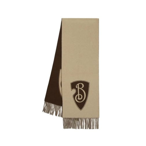 Burberry Leichter Schal B Shield Nomad Scarf - Cashmere - Beige Brown