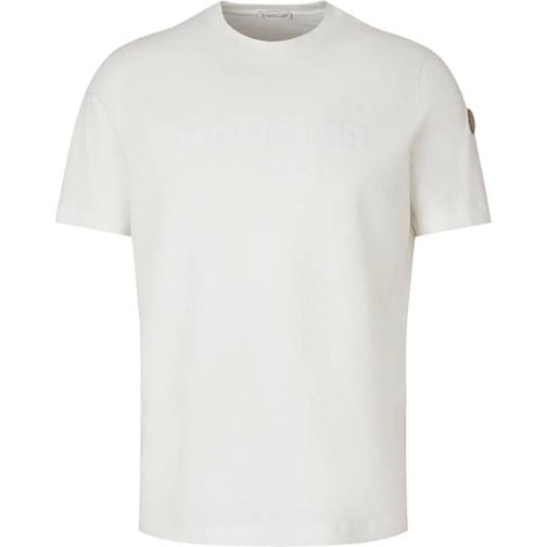 Moncler T-shirts Cotton Logo T-shirt mehrfarbig