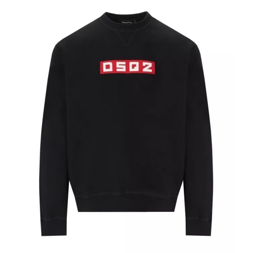 Dsquared2 Cool Fit Black Sweatshirt Black 