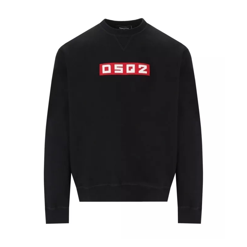 Dsquared2 Sweatshirt Cool Fit Black Sweatshirt Black schwarz