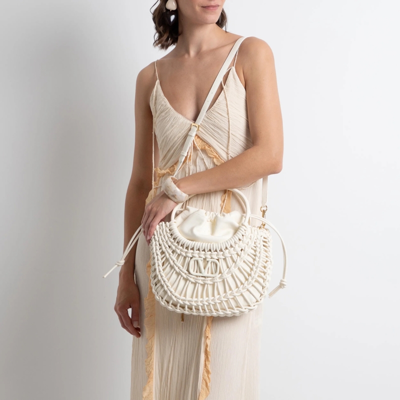 Valentino Garavani Sac à bandoulière Woman Shoulder Bag Ivory(Image 3)