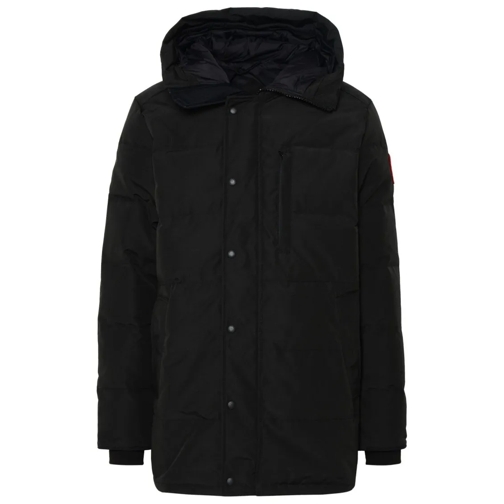 Canada Goose Carson' Black Cotton Blend Parka Black Manteaux Parka