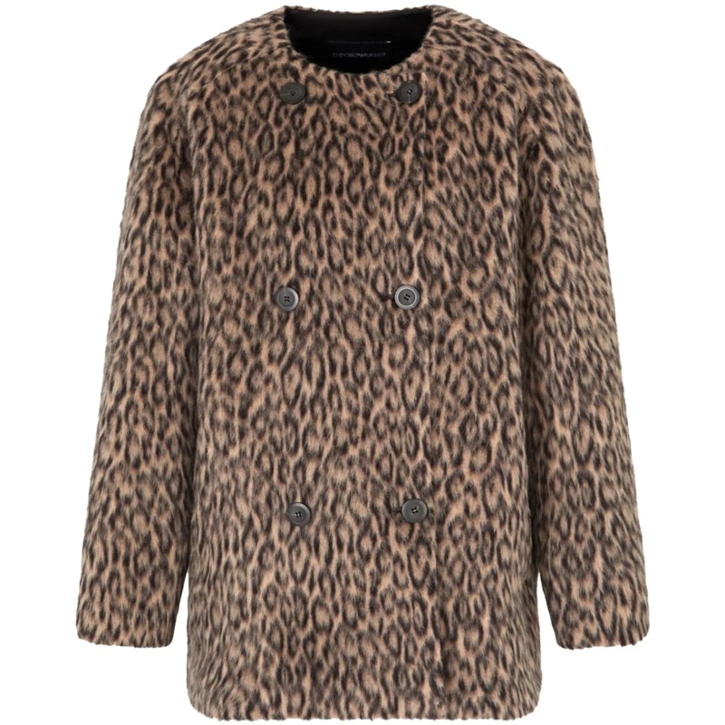 Emporio Armani Veste de transition Coats Multicolour mehrfarbig