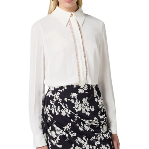 Elisabetta Franchi T-shirts Shirts Ivory weiß (Image 3)