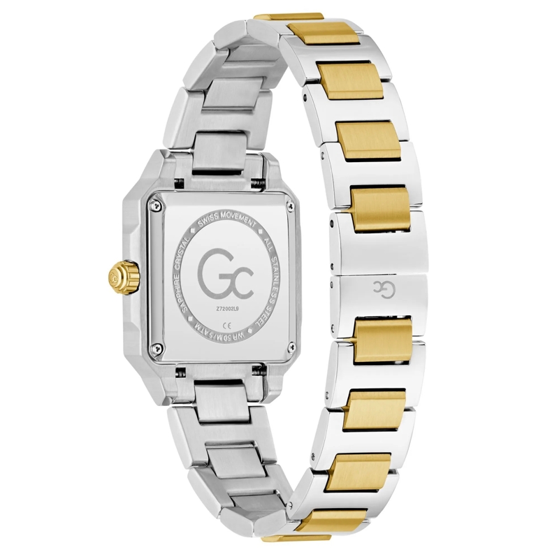 GC Quarzuhr Quarz-Analoguhr Gc Squarecut Lady gold(Image 3)