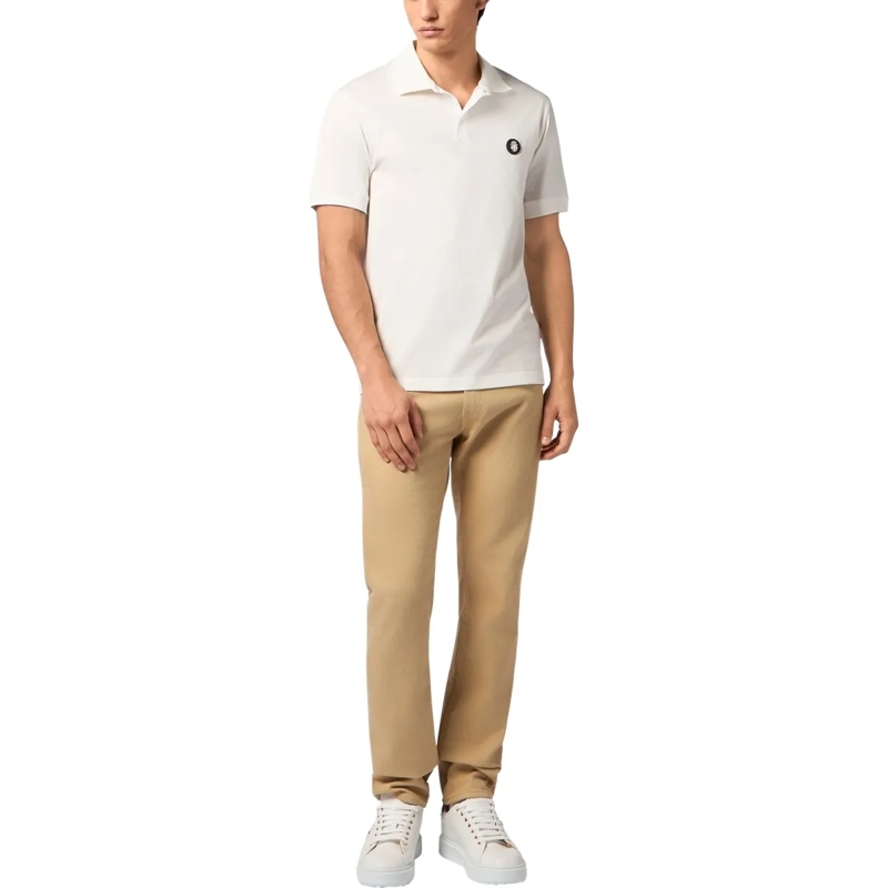 BILLIONAIRE Top Polo T-Shirt Basic weiss(Image 4)