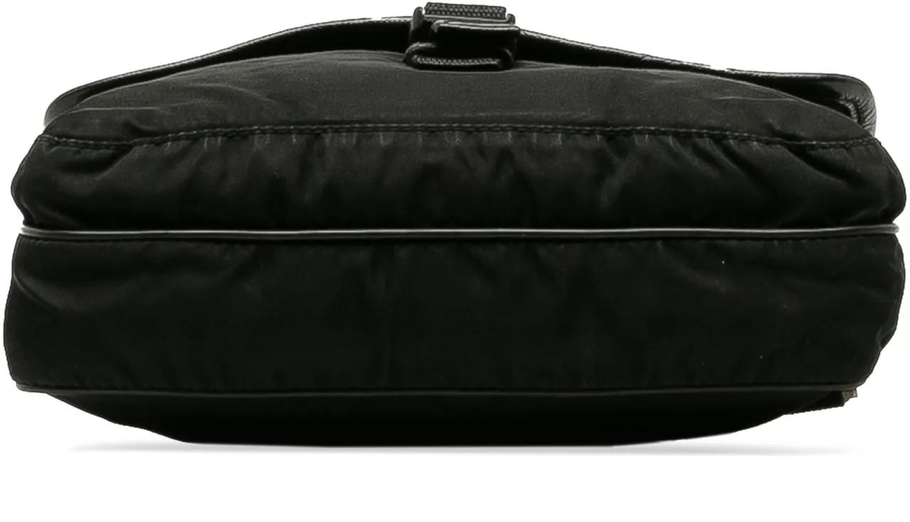 Thumbnail - Prada Hobo Bags - 2013-2023 Tessuto Buckle Messenger Bag - Gr. unisize - in Schwarz - für Damen