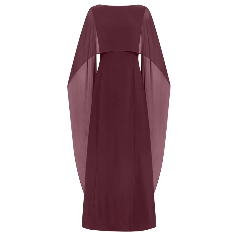 Apart Abendkleid Kleid mit Cape rot