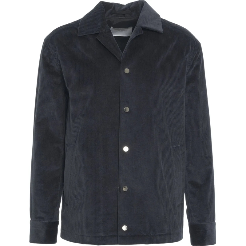 Paolo Pecora Doudoune Cordouroy jacket blau