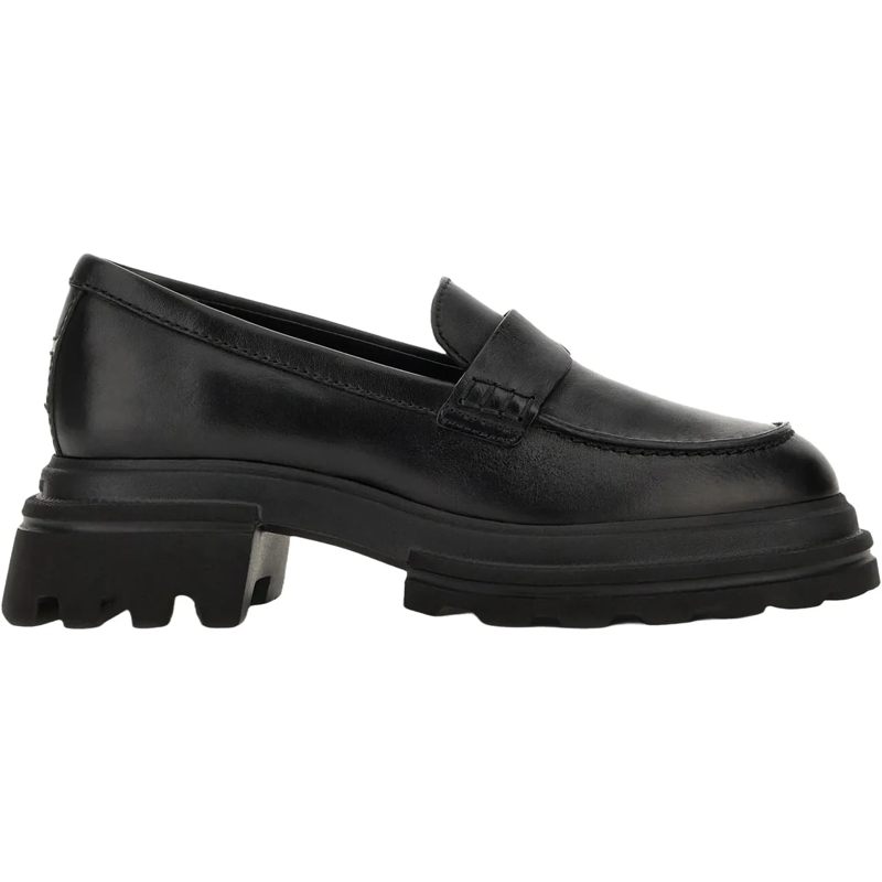 Hogan Mocassin Flat Shoes Black schwarz